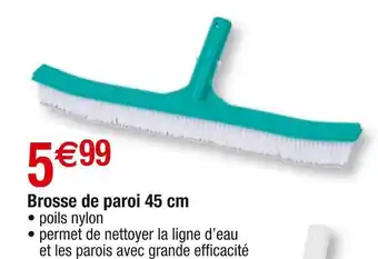Cora x Carrefour Gre brosse de paroi 45 cm offre