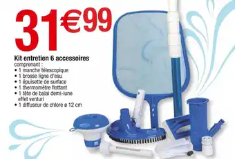 Cora x Carrefour Gre kit entretien 6 accessoires offre