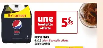 Auchan Pepsi pepsi max offre