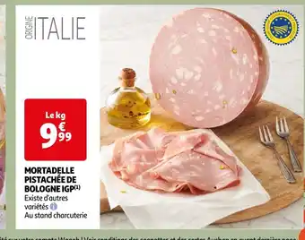 Auchan Mortadelle pistachée de bologne igp offre