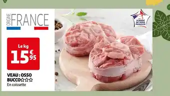Auchan Veau : osso bucco offre