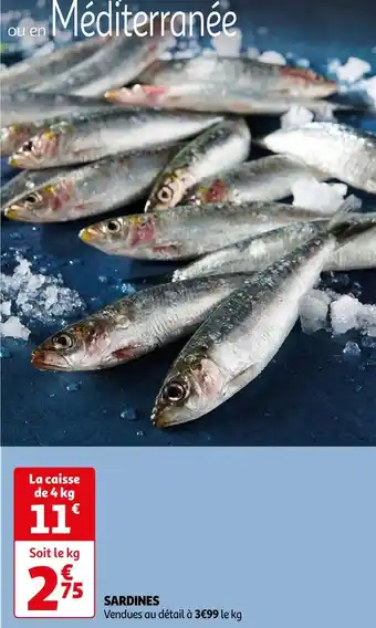 Auchan Sardines offre