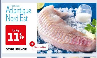 Auchan Dos de lieu noir offre
