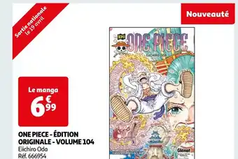 Auchan One piece - édition originale - volume 104 offre