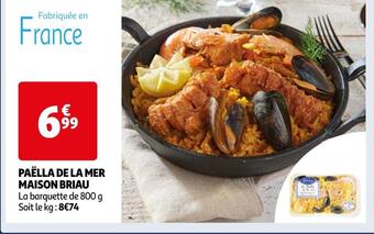 Auchan Maison briau paëlla de la mer offre