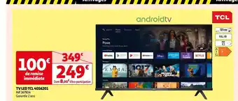 Auchan Tcl tv led tcl 40s6201 offre