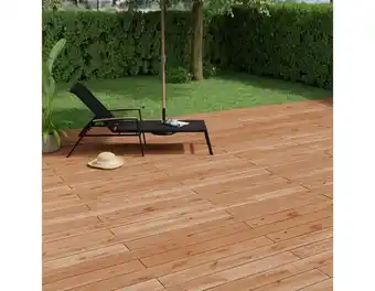 Brico Dépôt Lame de terasse douglas incolore l. 3 m x l. 14,4 x ep. 2,7 cm offre