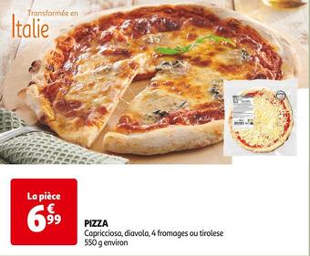 Auchan Supermarché Pizza offre