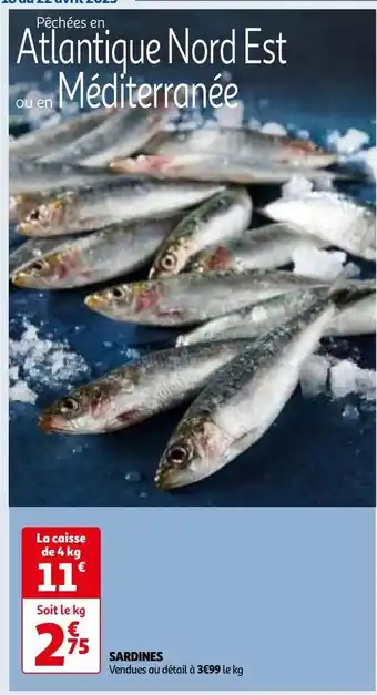 Auchan Sardines offre