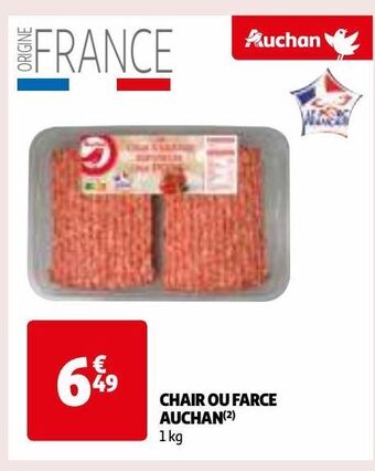 Auchan Chair ou farce auchan offre