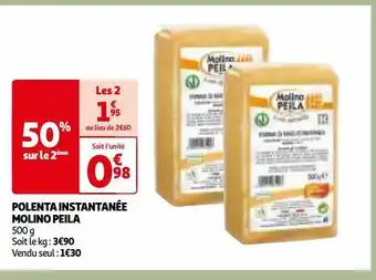 Polenta instantanée molino peila