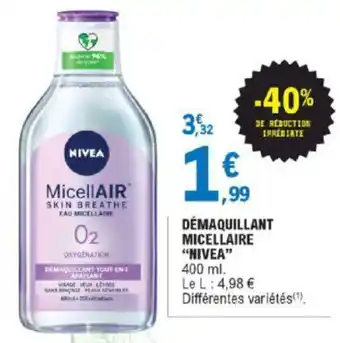 Démaquillant Micellaire
