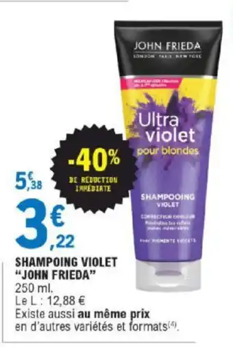 E.Leclerc Shampoing Violet offre