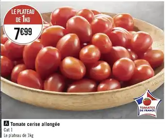 Géant Casino Tomate cerise allongee offre