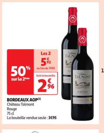 Auchan Bordeaux AOP offre