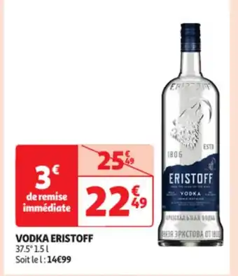 Auchan Vodka eristoff offre