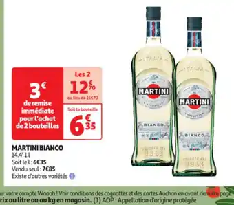 Auchan Martini bianco offre