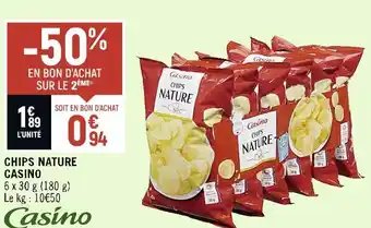 Petit Casino Casino chips nature offre