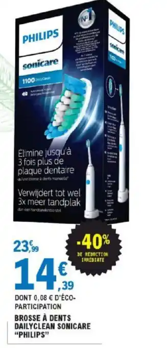 Brosse à Dents Daily Sonicare