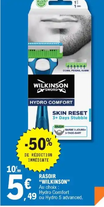 E.Leclerc Rasoir "Wilkinson" offre
