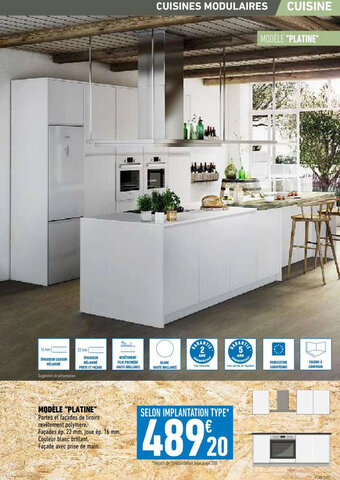 Brico Cash Modèle Platine offre