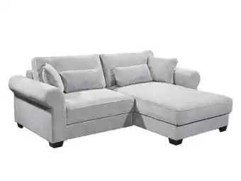 Basika Canape d'angle réversible et convertible angelina offre