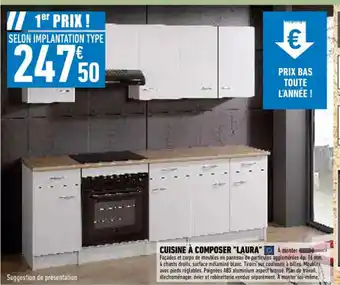 Brico Cash Cuisine à Composer Luna offre
