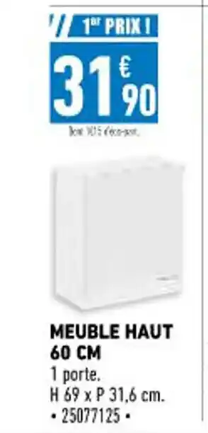 Brico Cash Meuble Haut 60 CM offre