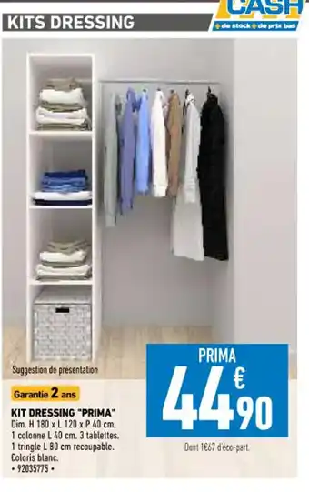 Brico Cash Kit Dressing Prima offre