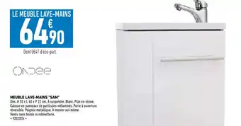 Brico Cash Meuble Lave-Mains Sam offre