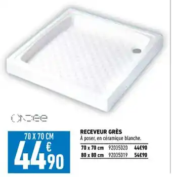 Brico Cash Receveur Grès offre