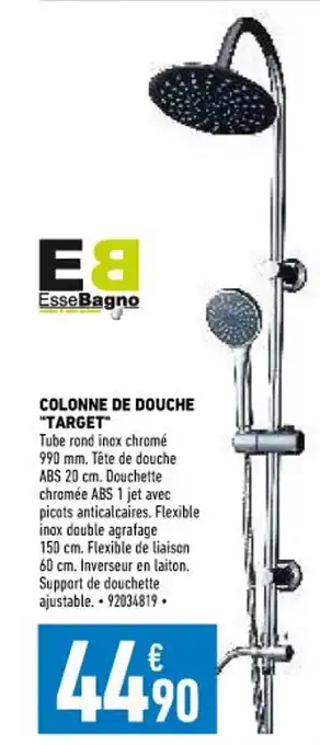 Brico Cash Colonne de Douche Target offre