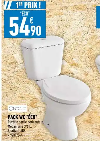 Brico Cash Pack WC "Eco" offre