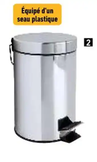 Poubelle Pédale 3L 'Actuel"