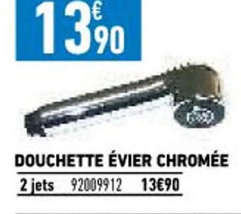 Brico Cash Douchette évier Chromée offre