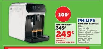 Expresso broyeur