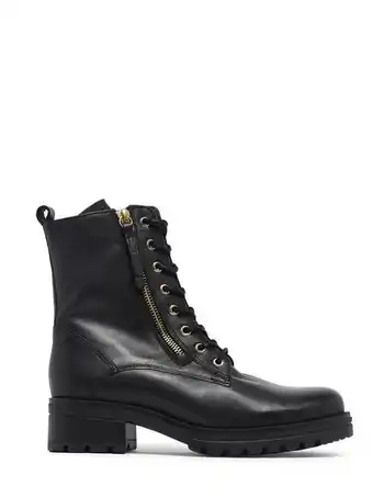 Bottines en cuir