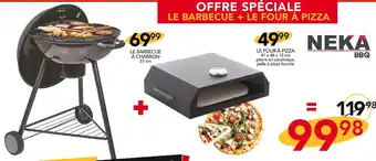 Stokomani Neka le barbecue à charbon et le four à pizza offre