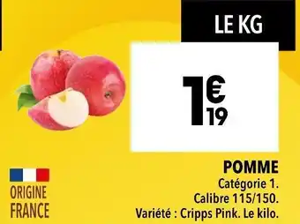 Supeco Pomme offre