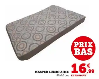 Super U Aime master lumio offre