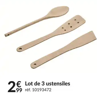Lot de 3 ustensiles