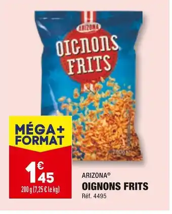 ALDI Arizona oignons frits offre