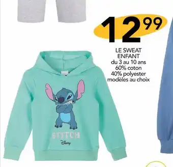 Stokomani Le sweat enfant offre