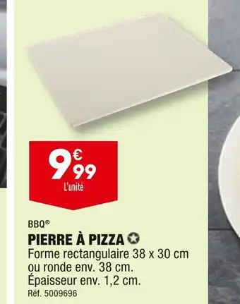 ALDI Bbq pierre à pizza offre