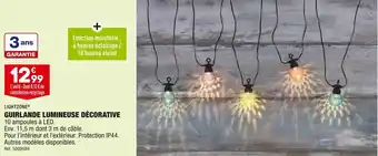 ALDI Lightzone guirlande lumineuse décorative offre