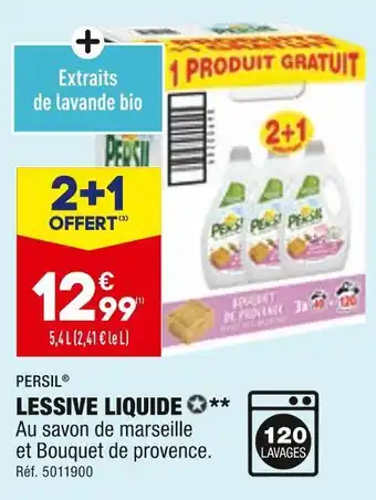 ALDI Persil lessive liquide ** offre
