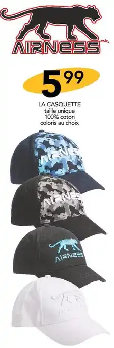 Stokomani Airness la casquette offre