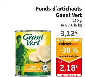 Géant vert fonds d’artichauts