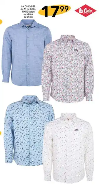 Stokomani Lee cooper la chemise offre