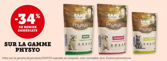 U Express Physyo -34% de remise immédiate sur la gamme physyo offre